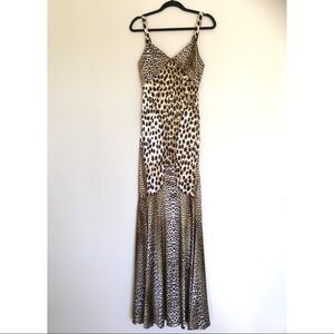 Authentic JUST CAVALLI Animal Print Gown